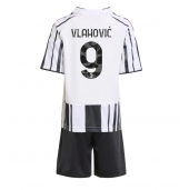 Juventus Dusan Vlahovic #9 Thuis tenue Kids 2025-26 Korte Mouwen (+ broek)