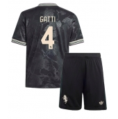 Juventus Federico Gatti #4 Derde tenue Kids 2025-26 Korte Mouwen (+ broek)