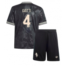Juventus Federico Gatti #4 Derde tenue Kids 2025-26 Korte Mouwen (+ broek)
