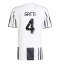 Juventus Federico Gatti #4 Thuis tenue 2025-26 Korte Mouwen