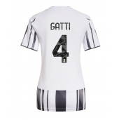 Juventus Federico Gatti #4 Thuis tenue Dames 2025-26 Korte Mouwen