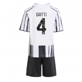 Juventus Federico Gatti #4 Thuis tenue Kids 2025-26 Korte Mouwen (+ broek)