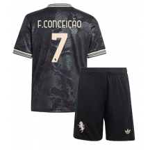Juventus Francisco Conceicao #7 Derde tenue Kids 2025-26 Korte Mouwen (+ broek)