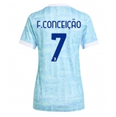 Juventus Francisco Conceicao #7 Uit tenue Dames 2025-26 Korte Mouwen