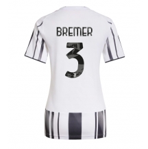 Juventus Gleison Bremer #3 Thuis tenue Dames 2025-26 Korte Mouwen