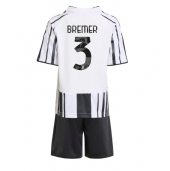 Juventus Gleison Bremer #3 Thuis tenue Kids 2025-26 Korte Mouwen (+ broek)