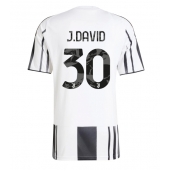 Juventus Jonathan David #30 Thuis tenue 2025-26 Korte Mouwen