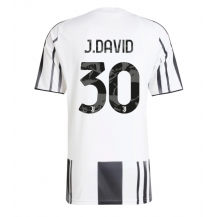 Juventus Jonathan David #30 Thuis tenue 2025-26 Korte Mouwen