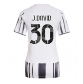 Juventus Jonathan David #30 Thuis tenue Dames 2025-26 Korte Mouwen