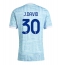 Juventus Jonathan David #30 Uit tenue 2025-26 Korte Mouwen
