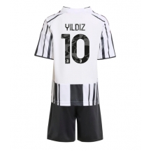Juventus Kenan Yildiz #10 Thuis tenue Kids 2025-26 Korte Mouwen (+ broek)