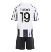 Juventus Khephren Thuram #19 Thuis tenue Kids 2025-26 Korte Mouwen (+ broek)