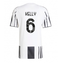 Juventus Lloyd Kelly #6 Thuis tenue 2025-26 Korte Mouwen