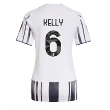 Juventus Lloyd Kelly #6 Thuis tenue Dames 2025-26 Korte Mouwen