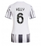 Juventus Lloyd Kelly #6 Thuis tenue Dames 2025-26 Korte Mouwen
