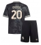 Juventus Lois Openda #20 Derde tenue Kids 2025-26 Korte Mouwen (+ broek)