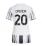 Juventus Lois Openda #20 Thuis tenue Dames 2025-26 Korte Mouwen