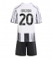 Juventus Lois Openda #20 Thuis tenue Kids 2025-26 Korte Mouwen (+ broek)