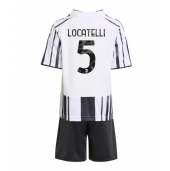 Juventus Manuel Locatelli #5 Thuis tenue Kids 2025-26 Korte Mouwen (+ broek)