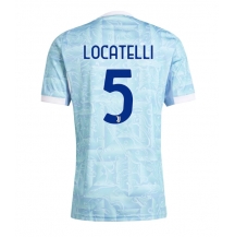 Juventus Manuel Locatelli #5 Uit tenue 2025-26 Korte Mouwen