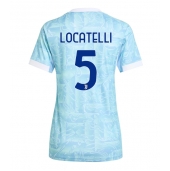 Juventus Manuel Locatelli #5 Uit tenue Dames 2025-26 Korte Mouwen