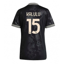 Juventus Pierre Kalulu #15 Derde tenue Dames 2025-26 Korte Mouwen