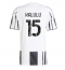 Juventus Pierre Kalulu #15 Thuis tenue 2025-26 Korte Mouwen