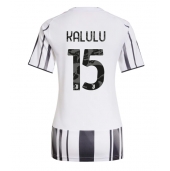 Juventus Pierre Kalulu #15 Thuis tenue Dames 2025-26 Korte Mouwen