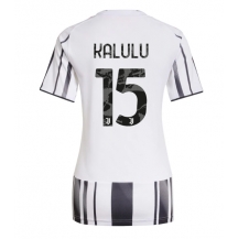 Juventus Pierre Kalulu #15 Thuis tenue Dames 2025-26 Korte Mouwen