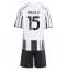 Juventus Pierre Kalulu #15 Thuis tenue Kids 2025-26 Korte Mouwen (+ broek)