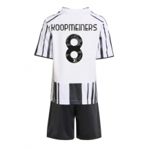 Juventus Teun Koopmeiners #8 Thuis tenue Kids 2025-26 Korte Mouwen (+ broek)