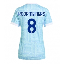 Juventus Teun Koopmeiners #8 Uit tenue Dames 2025-26 Korte Mouwen