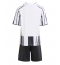 Juventus Thuis tenue Kids 2025-26 Korte Mouwen (+ broek)