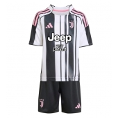 Juventus Thuis tenue Kids 2025-26 Korte Mouwen (+ broek)