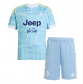 Juventus Uit tenue Kids 2025-26 Korte Mouwen (+ broek)