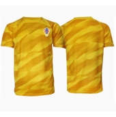 Kroatië Keeper Thuis tenue EK 2024 Korte Mouwen