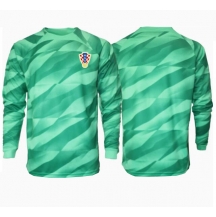 Kroatië Keeper Uit tenue EK 2024 Lange Mouwen