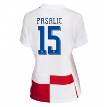 Kroatië Mario Pasalic #15 Thuis tenue Dames EK 2024 Korte Mouwen