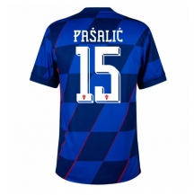 Kroatië Mario Pasalic #15 Uit tenue EK 2024 Korte Mouwen