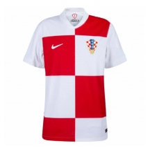 Kroatië Thuis tenue EK 2024 Korte Mouwen