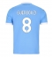 Lazio Matteo Guendouzi #8 Thuis tenue 2025-26 Korte Mouwen