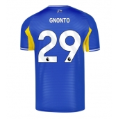 Leeds United Wilfried Gnonto #29 Uit tenue 2025-26 Korte Mouwen