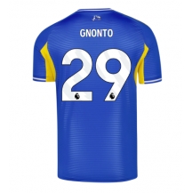Leeds United Wilfried Gnonto #29 Uit tenue 2025-26 Korte Mouwen
