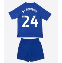 Leicester City Boubakary Soumare #24 Thuis tenue Kids 2025-26 Korte Mouwen (+ broek)