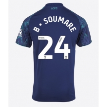 Leicester City Boubakary Soumare #24 Uit tenue 2025-26 Korte Mouwen