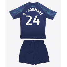 Leicester City Boubakary Soumare #24 Uit tenue Kids 2025-26 Korte Mouwen (+ broek)