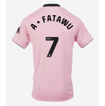 Leicester City Issahaku Fatawu #7 Derde tenue 2025-26 Korte Mouwen