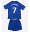 Leicester City Issahaku Fatawu #7 Thuis tenue Kids 2025-26 Korte Mouwen (+ broek)
