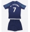 Leicester City Issahaku Fatawu #7 Uit tenue Kids 2025-26 Korte Mouwen (+ broek)