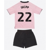 Leicester City Oliver Skipp #22 Derde tenue Kids 2025-26 Korte Mouwen (+ broek)